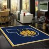 Indiana Pacers Basketball Team Logo Gifts NBA Rug Home Decor