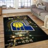 Indiana Pacers Christmas Basketball NBA Rug Home Decor