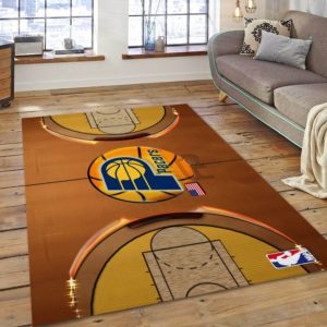 Indiana Pacers Stadium NBA Rug Home Decor
