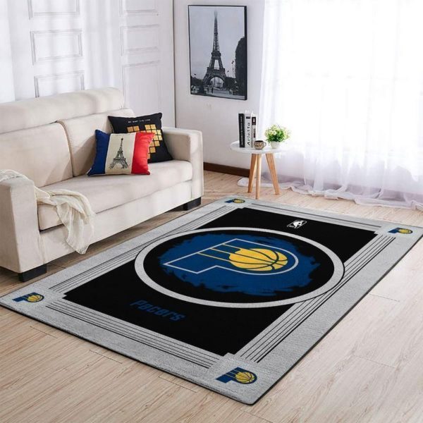 Indiana Pacers Team Logo Gifts NBA Rug Home Decor