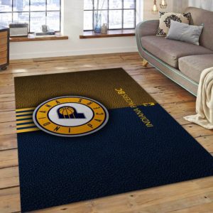 Indiana Pacers Team Logo NBA Living Room Carpet Rug Home Decor