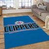 La Clippers NBA Living Room Carpet Rug Home Decor
