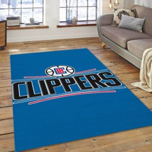 La Clippers NBA Living Room Carpet Rug Home Decor