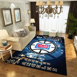 Los Angeles Clippers Gifts NBA Living Room Carpet Rug Home Decor