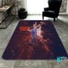 Memphis Grizzlies Team Logo Stadium NBA Living Room Carpet Rug Home Decor