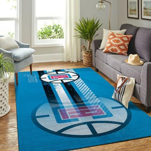 Los Angeles Clippers Team Logo Gifts NBA Rug Home Decor Los Angeles Clippers Team Logo Gifts NBA Rug Home Decor