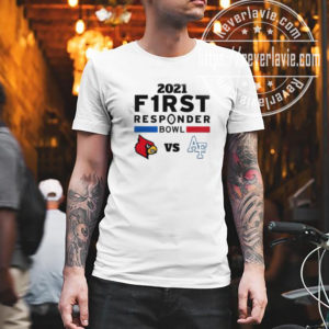 Louisville Vs Air Force Teeam Logo First Responder Bowl Unisex T-Shirt