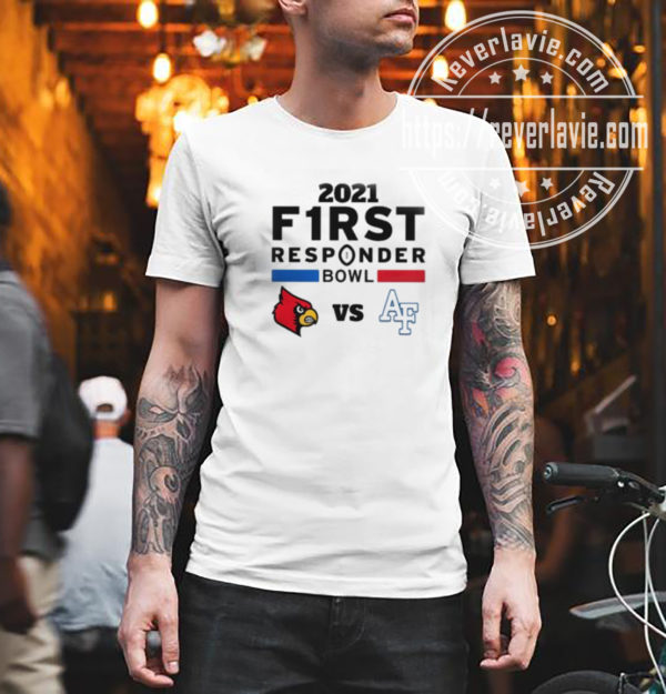 Louisville Vs Air Force Teeam Logo First Responder Bowl Unisex T-Shirt