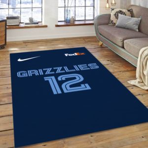 Memphis Grizzlies 12 NBA Rug Home Decor