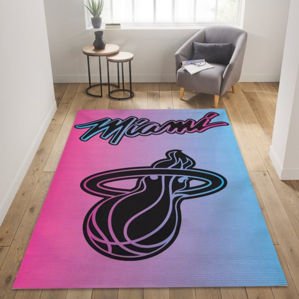 Miami Heat Gifts NBA Rug Home Decor