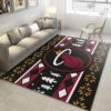 Miami Heat Basketball Groot Hug Christmas Rug NBA Living Room Carpet Rug Home Decor