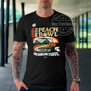 Michigan State Spartans Champions 2021 2022 Peach Bowl Fan Gifts T-Shirt