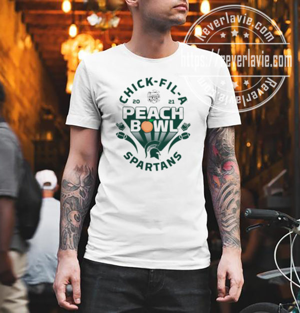 Michigan State Spartans Champions 2021 2022 Peach Bowl Unisex T-Shirt