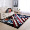 Mickey Mouse Golden State Warriors NBA Living Room Carpet Rug Home Decor