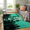 Milwaukee Bucks Horror Halloween Basketball NBA Rug Home Decor