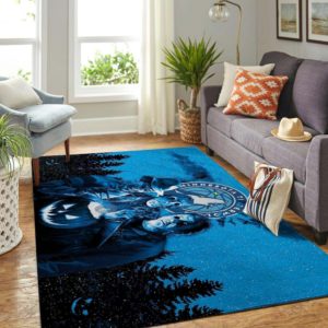 Minnesota Timberwolves Horror Halloween NBA Living Room Carpet Rug Home Decor