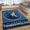 Minnesota Timberwolves NBA Rug Home Decor
