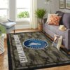 Micky Mouse Disney Denver Nuggets With Flag American NBA Rug Home Decor