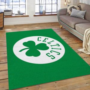 Boston Celtics Team Logo NBA Rug Home Decor