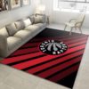 Toronto Raptors Logo Team Living Room Rug NBA Rug  Room Decor