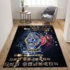 New York Knicks Team Logo Camouflage NBA Living Room Carpet Rug Home Decor