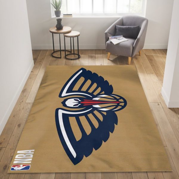 New Orleans Pelicans NBA Living Room Carpet Rug Home Decor