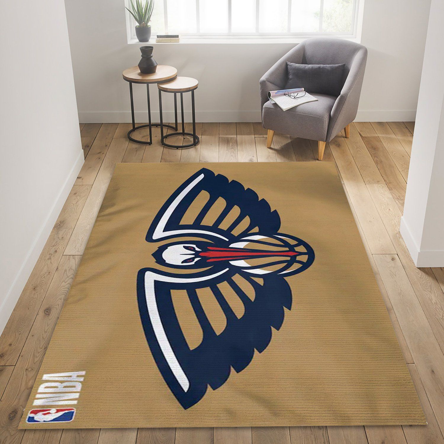 New Orleans Pelicans NBA Living Room Carpet Rug Home Decor New Orleans Pelicans NBA Living Room Carpet Rug Home Decor