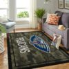 New Orleans Pelicans Team Logo Camo Style Nice Gift NBA Rug Home Decor