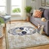 New Orleans Pelicans Team Logo Skull Flower Style Nice Gift NBA Rug Home Decor