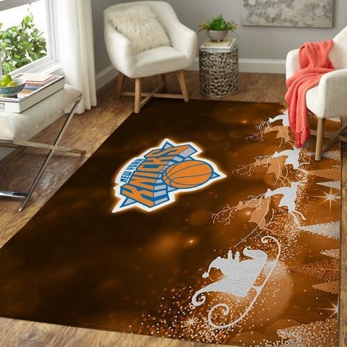 New York Knicks Basketball Christmas NBA Rug Home Decor New York Knicks Basketball Christmas NBA Rug Home Decor