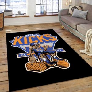 New York Knicks Gifts NBA Living Room Carpet Rug Home Decor