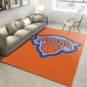 New York Knicks Team Logo NBA Rug Home Decor