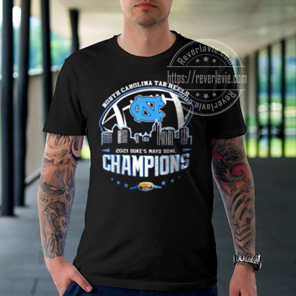 North Carolina Tar Heels Champions 2021 2022 Dukes Mayo T-Shirt