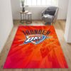 New York Knicks Team Logo Grey Wooden Style Nice Gift NBA Living Room Carpet Rug Home Decor