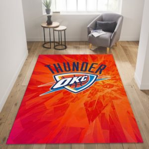 Okc Thunder Gifts NBA Living Room Carpet Rug Home Decor