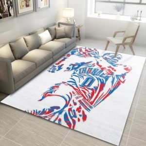 Oklahoma City Thunder Basketball NBA Living Room Carpet Rug Home Decor