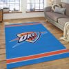 Okc Thunder NBA Rug Home Decor
