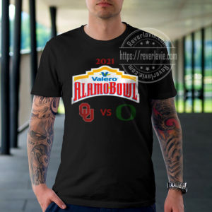 Oklahoma Sooners Vs Oregon Ducks Football Alamo Bowl T-Shirt