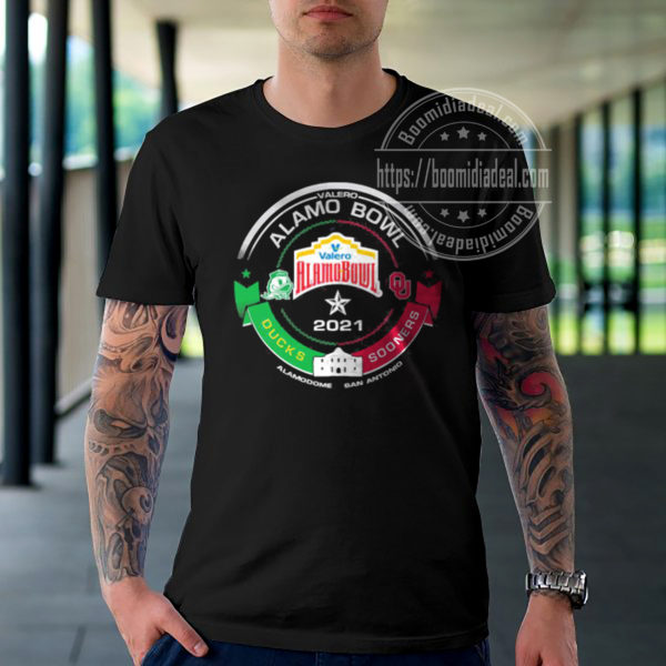 Oklahoma Vs Oregon Alamo Bowl Cheerleader  T-Shirt