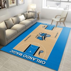 Orlando Magic Basketball NBA Living Room Carpet Rug Home Decor