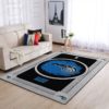 Oklahoma City Thunder Skull NBA Living Room Carpet Rug Home Decor