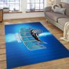 New York Knicks Team Logo Skyline NBA Rug Home Decor