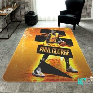 Paul George Indiana Pacers Basketball NBA Rug Home Decor