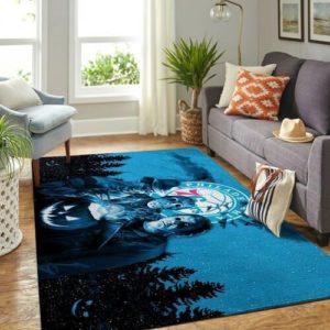 Philadelphia 76ers Horror Halloween Basketball NBA Rug Home Decor