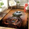 Phoenix Suns Jack Skellington Nba Basketball NBA Living Room Carpet Rug Home Decor