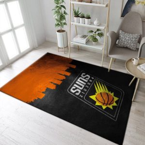 Phoenix Suns Skyline NBA Rug Home Decor