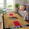 Philadelphia 76ers Basketball Team Logo Net NBA Rug Home Decor