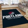 Portland Trail Blazers Basketball Irish St Patricks Day Flag Cross NBA Rug Home Decor