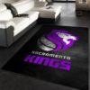 Sacramento Kings Basketball Christmas NBA Living Room Carpet Rug Home Decor