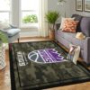 Phoenix Suns Team Logo Wooden Style Nice Gift NBA Living Room Carpet Rug Home Decor